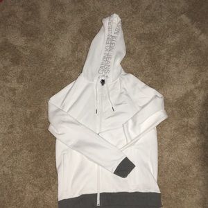 White Calvin Klein hoodie